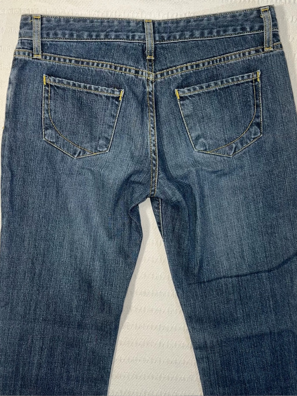 Paper Denim & Cloth Jean Women Low Rise Raw Denim 29x30 Made in USA Y2K - Picture 4 of 6